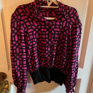Vintage high neck top